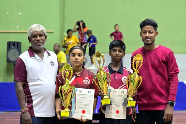 All Island Novices & Intermediate Table Tennis Championship 2025 - Conducted by the Friendship Table Tennis Club